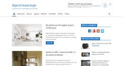 Desktop Screenshot of objectif-grand-angle.net